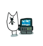 しろとくろのいきもの（個別スタンプ：39）