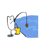 しろとくろのいきもの（個別スタンプ：40）