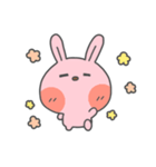 うさぎとくま ほのぼのスタンプ（個別スタンプ：4）