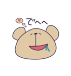 推し事に励むくま～顔だけver.～（個別スタンプ：10）