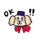 空の上で働くわんちゃん（個別スタンプ：1）