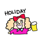 空の上で働くわんちゃん（個別スタンプ：10）