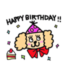 空の上で働くわんちゃん（個別スタンプ：15）