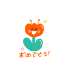 春の花 - 日本語（個別スタンプ：15）