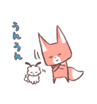 キツネの ツウと こいぬの ミロ Vol.2（個別スタンプ：13）