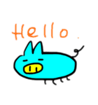 ゆる〜いブタさん その4（個別スタンプ：14）