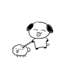 舌ペロ犬ちゃん（個別スタンプ：12）