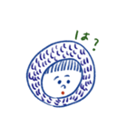 ハグマンのおともだち・ずきんちゃん（個別スタンプ：4）