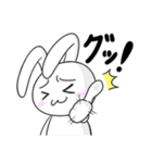 基本のうさちょ1（個別スタンプ：40）