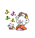 ヒゲザムライYUMIKO Vol.2（個別スタンプ：34）