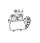 ワラウグマまじめ（個別スタンプ：35）
