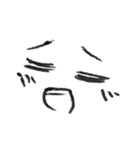 字なし表情        wordless expression（個別スタンプ：34）