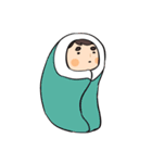 楽と男の子（個別スタンプ：13）