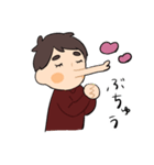 楽と男の子（個別スタンプ：21）