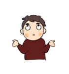 楽と男の子（個別スタンプ：39）