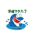 Sharky Vol.1(Japanese)（個別スタンプ：18）