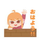 ウサピンと私（個別スタンプ：13）
