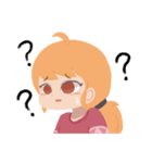 ウサピンと私（個別スタンプ：14）