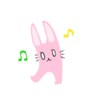 ウサピンと私（個別スタンプ：16）