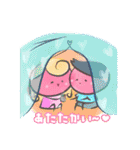 チェリーヘッドのかわいいラブストーリー/1（個別スタンプ：8）