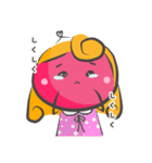 チェリーヘッドのかわいいラブストーリー/1（個別スタンプ：9）
