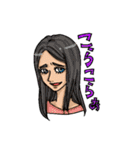 女子の気楽な挨拶。（個別スタンプ：26）