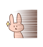 走るうさぎちゃんスタンプ（個別スタンプ：16）