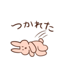 走るうさぎちゃんスタンプ（個別スタンプ：29）