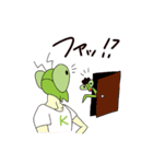 昆虫軍団の日常（個別スタンプ：8）