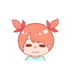 表情で伝える女の子のスタンプ24（個別スタンプ：7）