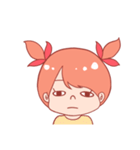 表情で伝える女の子のスタンプ24（個別スタンプ：9）