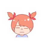 表情で伝える女の子のスタンプ24（個別スタンプ：12）