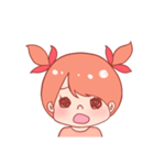表情で伝える女の子のスタンプ24（個別スタンプ：16）