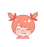 表情で伝える女の子のスタンプ24（個別スタンプ：20）