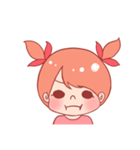 表情で伝える女の子のスタンプ24（個別スタンプ：21）