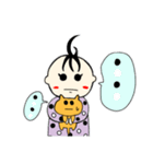 赤ちゃんとねこ（個別スタンプ：3）