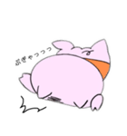 ぷりんだいすきぶたさん（個別スタンプ：9）