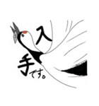 鶴と少しヒヨコによる敬語でお話努力（個別スタンプ：10）