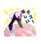鶴と少しヒヨコによる敬語でお話努力（個別スタンプ：11）