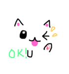 おしゃべりニャンコ！（個別スタンプ：3）