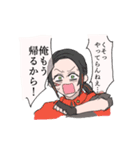 オーバーアクション（個別スタンプ：24）
