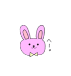めーぷる。のカラフルうさぎスタンプ（個別スタンプ：6）