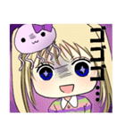 くらげのアイドルくららちゃんスタンプ（個別スタンプ：1）