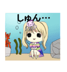 くらげのアイドルくららちゃんスタンプ（個別スタンプ：9）
