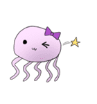 くらげのアイドルくららちゃんスタンプ（個別スタンプ：15）