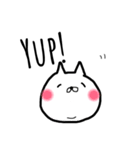 ゆるねこEnglish no.1（個別スタンプ：5）