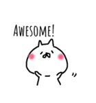 ゆるねこEnglish no.1（個別スタンプ：8）