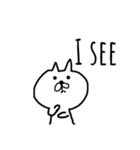 ゆるねこEnglish no.1（個別スタンプ：27）