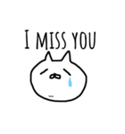 ゆるねこEnglish no.1（個別スタンプ：32）
