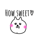 ゆるねこEnglish no.1（個別スタンプ：37）
